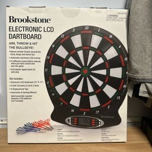 Brookstone Electronic LCD Dartboard